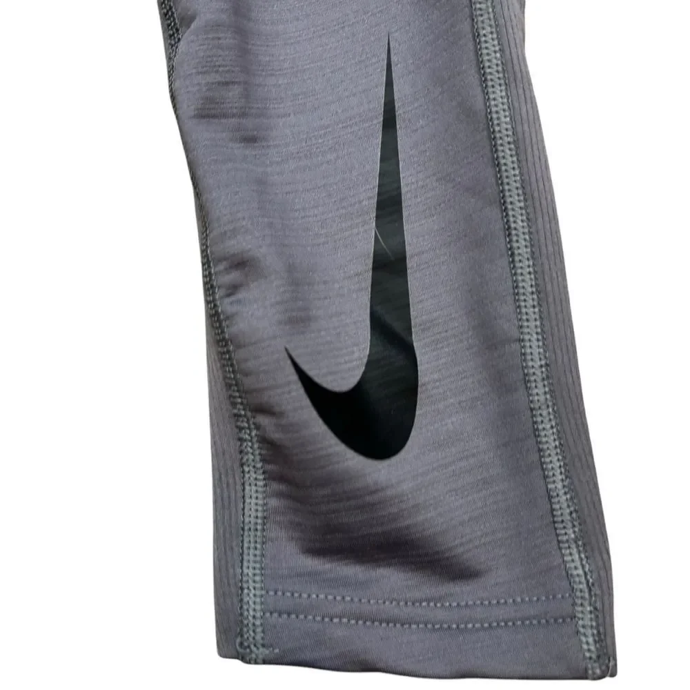 Men’s Nike Pro Warm Tights‎ in Gray and Black Size Small